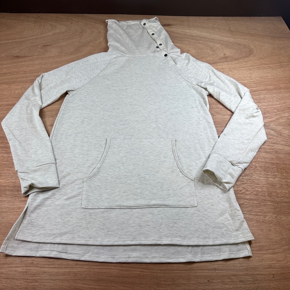 Grace & Lace Soft Knit Cowl Neck Tunic Pullover Sweatshirt Women Small S NWT